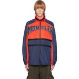 Moncler Orange Ytterkläder Moncler Navy & Orange Copernicus Jacket P74 RED BLUE