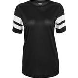 Dam - Randiga T-shirts Urban Classics T-shirt för kvinnor, randig, mesh
