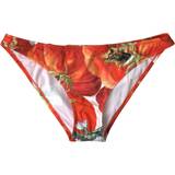 One Size Baddräkter Dolce & Gabbana Orange Pumpkin Beachwear Bikini Bottom Swimwear IT1
