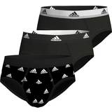 Adidas Boxers - Herr Kalsonger adidas 3-pack Active Flex Cotton Brief Black/White * Kampanj *