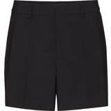 Valentino Byxor & Shorts Valentino Wool-blend Bermuda shorts black