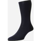 Pantherella Underkläder Pantherella Naish Merino/Nylon Sock Navy Blau Socken Grösse: