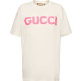 Gucci Dam T-shirts Gucci Oversized Cotton Jersey T-shirt