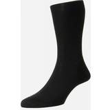 Pantherella Strumpor Pantherella Wool Sock Black