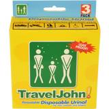 Urinoarer Traveljohn travel john einweg urin wegwerf urinal toilette unisex 3er – pack Weiß L