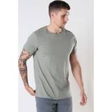 Solid T-shirts & Linnen Solid Rock Basic Tee Vetiver