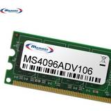 MemorySolutioN RAM minnen MemorySolutioN MS4096ADV106 4GB Speichermodul MS4096ADV106