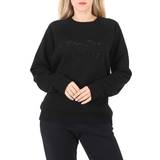 Marc Jacobs Dam Överdelar Marc Jacobs Ladies Black Rhinestone Logo Sweatshirt