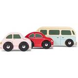 Le Toy Van Bilar Le Toy Van Cars & Construction Wooden Retro Metro Car Set Car Play Set Set 3 Cars Play Vehicle Kids Play Suitable for 3 Yea