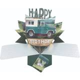 Second Nature Pop Ups Grattis på födelsedagen Jeep gratulationskort original 3D up-kort