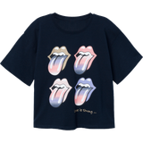 T-shirts Name It Dark Sapphire Narina Rolling Stones T-Shirt Noos-122/128