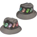 Rolling Stones Herr Accessoarer Rolling Stones Multi-Tongue Bucket Hat Mid Grey