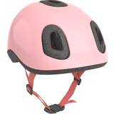 Btwin Kids' Bike Helmet 500 Pink Desert Rose/salmon Pink