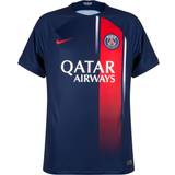 Nike Bortatröja - Eget tryck Supporterprodukter Nike Paris Saint-Germain 2023/24 Stadium Home Dri-Fit Football Shirt
