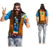 60-tal - Unisex Dräkter & Kläder My Other Me Maskeraddräkt vuxna Hippie