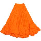 Orange Kjolar Flamenco-kjol, Dam 8FQ03M Orange