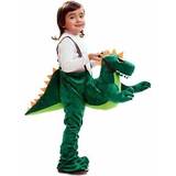 Grön - Uppblåsbar Dräkter & Kläder My Other Me Maskeraddräkt för barn Dinosaurie 5-6 år