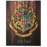 Bomull Posters Harry Potter Hogwarts Crest canvas tryck, bomull Poster