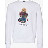 Polo Ralph Lauren Herr Tröjor Polo Ralph Lauren Bear Cotton Mix Sweatshirt With Crew Neck
