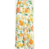 Stella McCartney Kjolar Stella McCartney Lady Garden Print Maxi Skirt, Woman, Orange Multicolour, Orange Multicolour