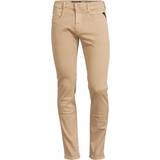 Replay Bruna - Herr Jeans Replay Anbass hyperflex slim jeans beige