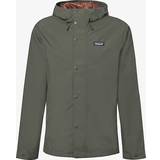 Patagonia Mens Basin Green Jackson Glacier Relaxed-fit Hooded Recycled-polyester Jacket