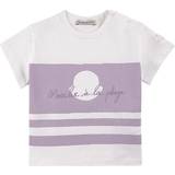 Moncler Överdelar Moncler Enfant Baby cotton-blend jersey T-shirt white