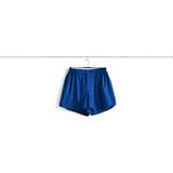 Herr - Silke/Siden Underkläder Hay Outline Pyjama Shortss/m-vivid Blue