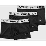 Microfiber Underkläder Nike – Dri-FIT – Essential – Svarta trunks mikrofiber med vitt midjeband, 3-pack-Svart/a