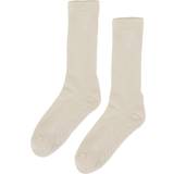 Underkläder Colorful Standard Organic Active Sock, Ivory White 41/46
