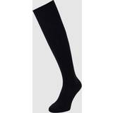 Cashmere Underkläder Falke Lhasa Rib Knee High Socks Navy-2 39/42 * Kampanj *