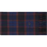 Fred Perry Accessoarer Fred Perry Men's Lambswool Tartan Scarf Oxblood/Shaded Stone