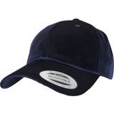 Satin Accessoarer Flexfit One Size, Navy By Yupoong Mens Corduroy Satin Dad Cap Multicoloured