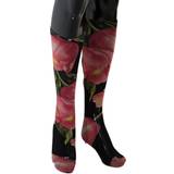 Dolce & Gabbana Strumpor Dolce & Gabbana Multicolor Floral Tulip Nylon Socks