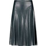 Gerry Weber Kjolar Gerry Weber Slightly Flared Faux Leather Skirt Teal