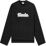 Moncler Dam - S Tröjor Moncler Women's Varisty Logo Sweatshirt Black
