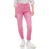 30 - Lila Byxor & Shorts Cecil Damen B376171 Denim Joggpants, Fresh Pink, 30L