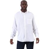 Resteröds Skjortor Resteröds Pop Over Shirt White, Male, Tøj, Skjorter, Hvid