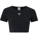 Adidas 42 - Bomull - Dam T-shirts adidas Essentials Rib T-Shirt Black 2XS,XS,S,M,L,XL,2XL