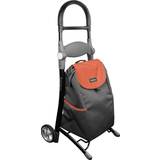 Hjul - Orange Väskor Koala shoppingvagn väska med sits, orange grå
