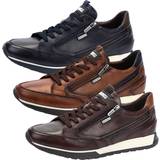 Pikolinos Herr Sneakers Pikolinos Snörskor för läder för män Cambil M5N-6237, storlek:41, Färg:brun