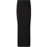 Gina Tricot Kjolar Gina Tricot Maxi nederdel Textured Maxi Skirt Sort 40/42