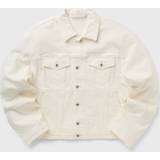 Kenzo Bomull Ytterkläder Kenzo Off-White Paris Button-Up Denim Jacket WB BLEACHED WHITE