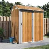 Uthus vidaXL light brown Shed Outdoor Shed Yard Tool Shed (Building Area )