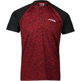 Herr - Sammet T-shirts STIGA Sports Team Red Black