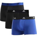 Adidas Boxers - Herr Kalsonger adidas 3-pack Active Flex Cotton Trunk Blue