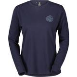 Scott T-shirts & Linnen Scott Fritidströja Tee Dam Graphic LS dark blue