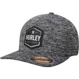 Hurley Herr - Svarta Kepsar Hurley Men's Black Wilson Flex Hat Black Black