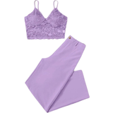 34 - Lila Jumpsuits & Overaller Shein Privé Lace Cami Top & Pants