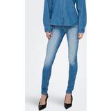 Dam - Rosa Jeans Only Onlblush Hw Sk Push Up Rea451 Blå S/30